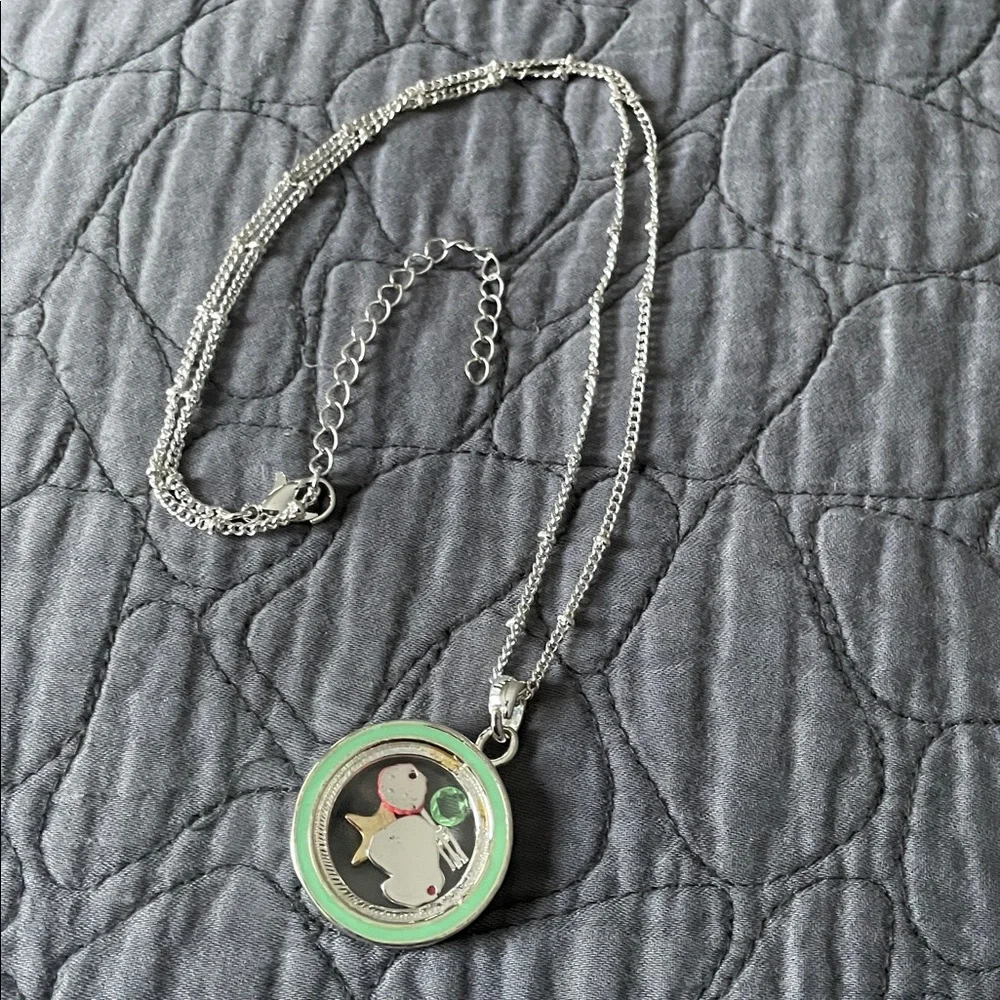 Disney Vintage Ariel Floating Charms Necklace